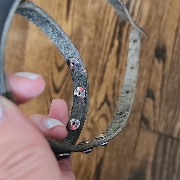 Set of 2 Swarovski Crystalized Leather Wrap Bracelets, Black and White - Picture 8 of 8